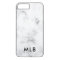 Marble Design iPhone Case Black and White