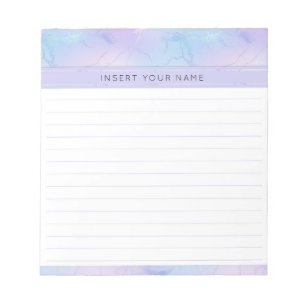 Marble Design Personalised Notepad 5.5" x 6"