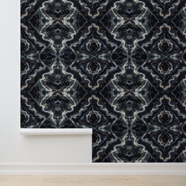 Marble Design Vinyl Wallpaper (Application)
