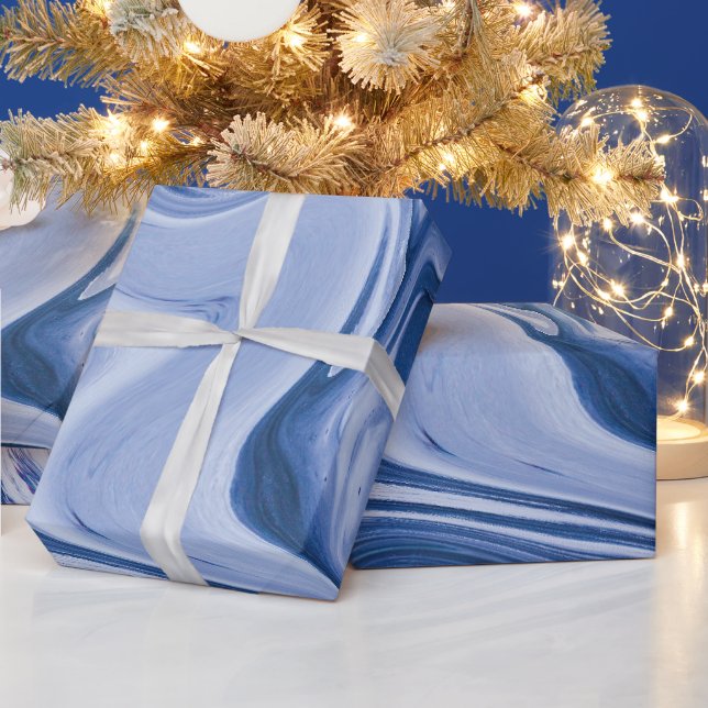 Marble design wrapping paper (Holidays)