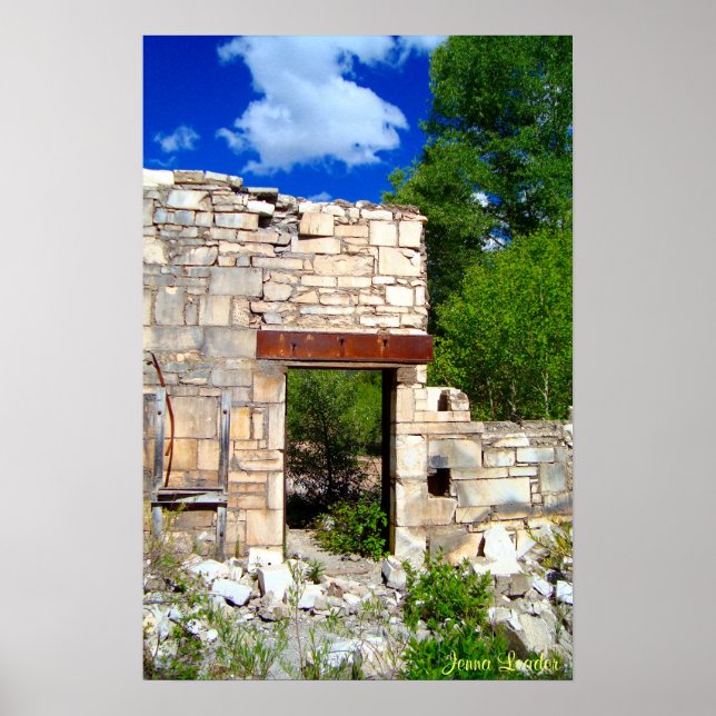 Marble Doorway Poster (Front)