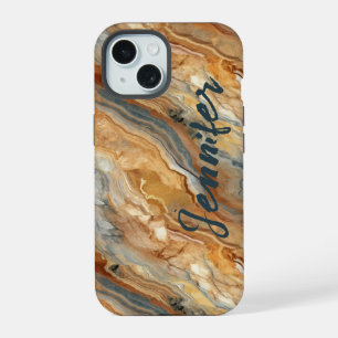 Marble Earth Tone iPhone / iPad case