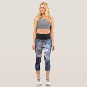 Marble effect Leggings