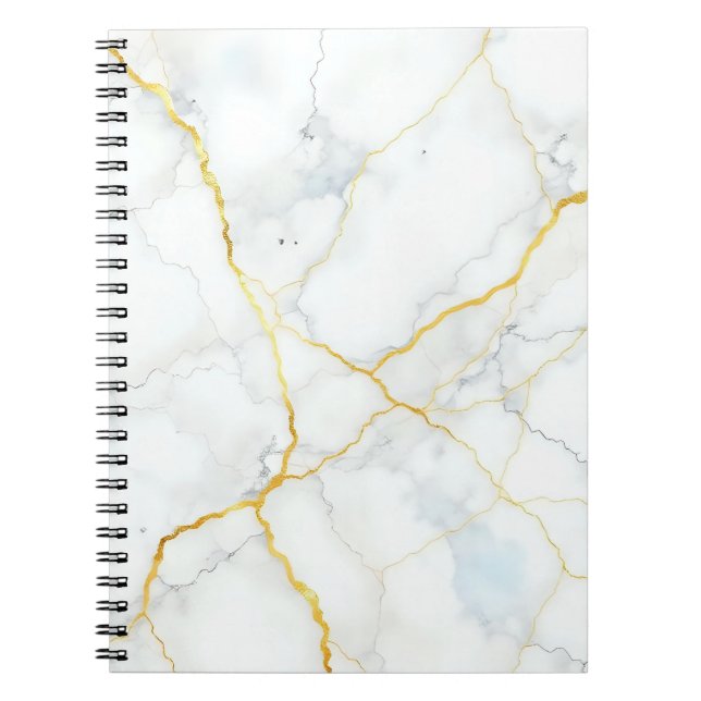 marble effect notebook (Front)