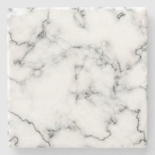 Marble effect stone coaster