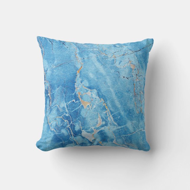 Marble Elegance: Natural Textured Surface. Cushion (Front)
