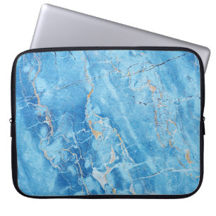Marble Elegance: Natural Textured Surface. Laptop Sleeve
