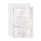 Marble, Faux Rose Gold Fancy Script Monograms