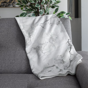 Marble Fleece Blanket