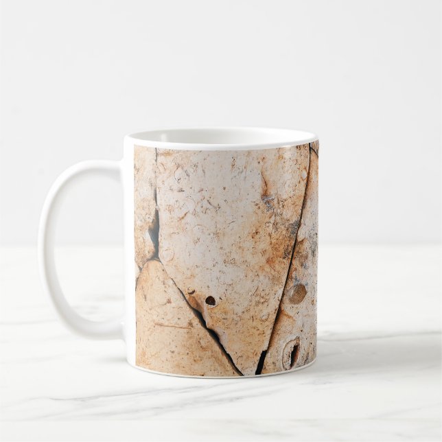 Marble floor coffee mug (Left)