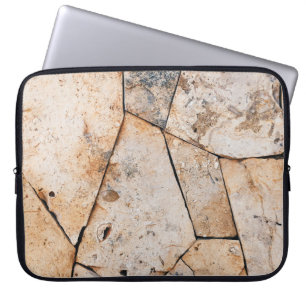 Marble floor laptop sleeve