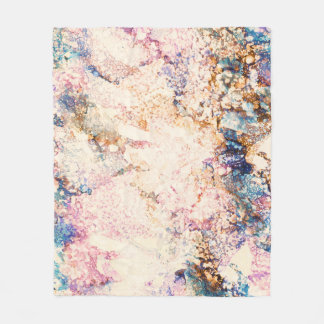 Marble Fluid Abstract Pattern Fleece Blanket