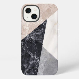 Marble Geometric Pattern iPhone 13 Case