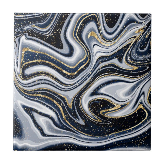 marble, gold,grey,old,white,pale blue, modern,gem ceramic tile (Front)