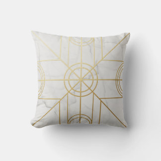 Marble & Gold Harmony Cushion