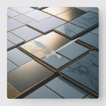 Marble Gold Tiles Luxury Geometry