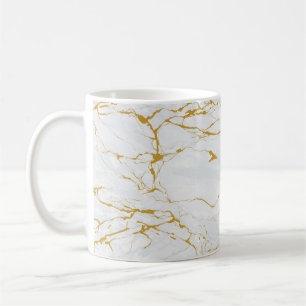 Marble Golden Texture Seamless Pattern Coffee Mug