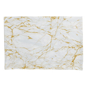 Marble Golden Texture Seamless Pattern Pillowcase