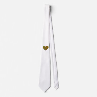 Marble Heart on Neck Tie