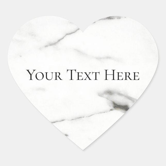 marble heart sticker (Front)