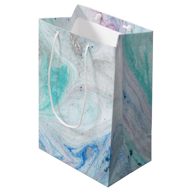 Marble I Medium Gift Bag (Front Angled)