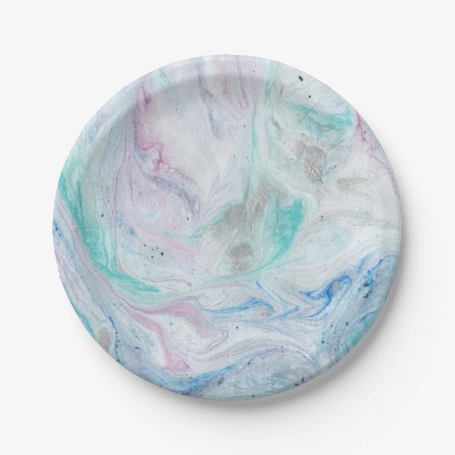 Marble I Paper Plate (Front)