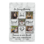 Marble In Loving Memory Photo Collage Memorial