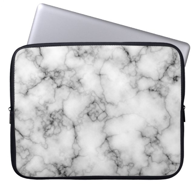 Marble Laptop Sleeve (Front)