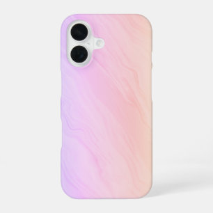 Marble Luxe – Purple and Pink iPhone 16 Case