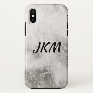 marble monogram iPhone x case