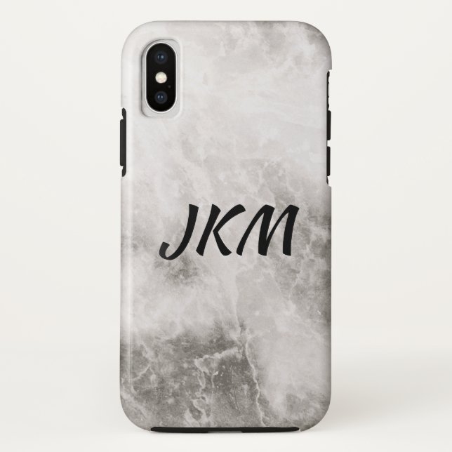 marble monogram Case-Mate iPhone case (Back)