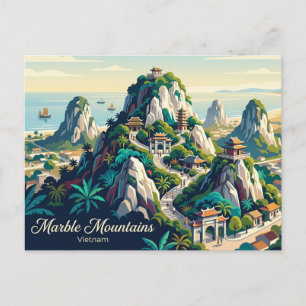 Marble Mountains Vietnam Postcard