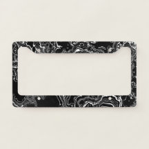Marble Mystique - Agate Elegance -black and white-