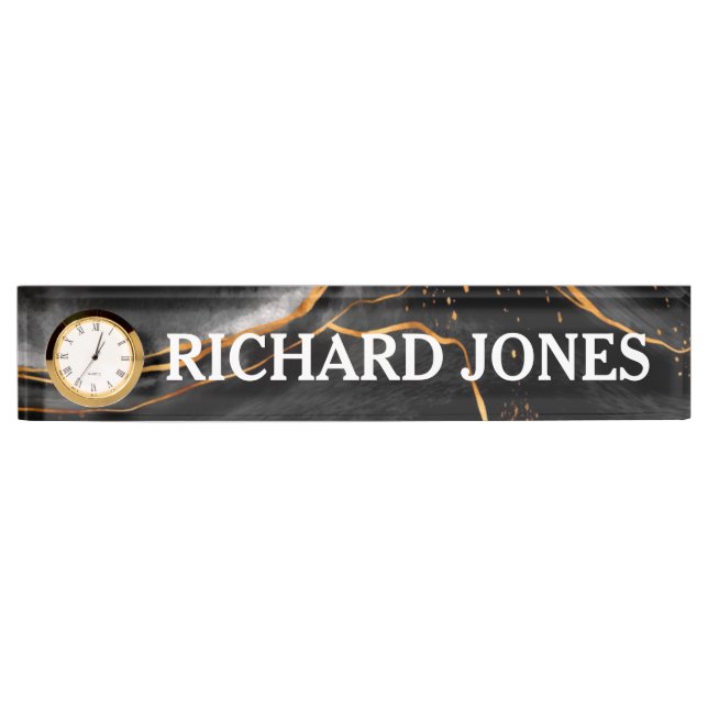 Marble Nameplate (Front)