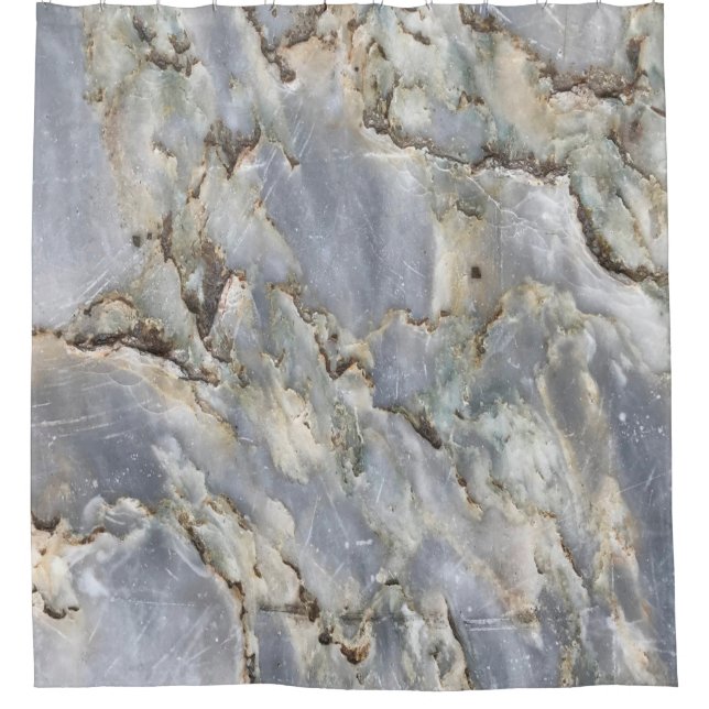 marble natural abstract pattern backgroundabstract shower curtain (Front)
