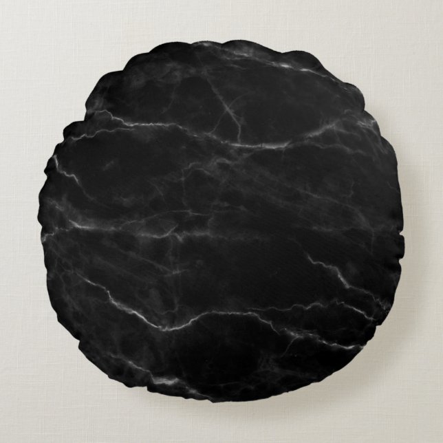  Marble (natural patterns) texture background. abs Round Cushion (Front)