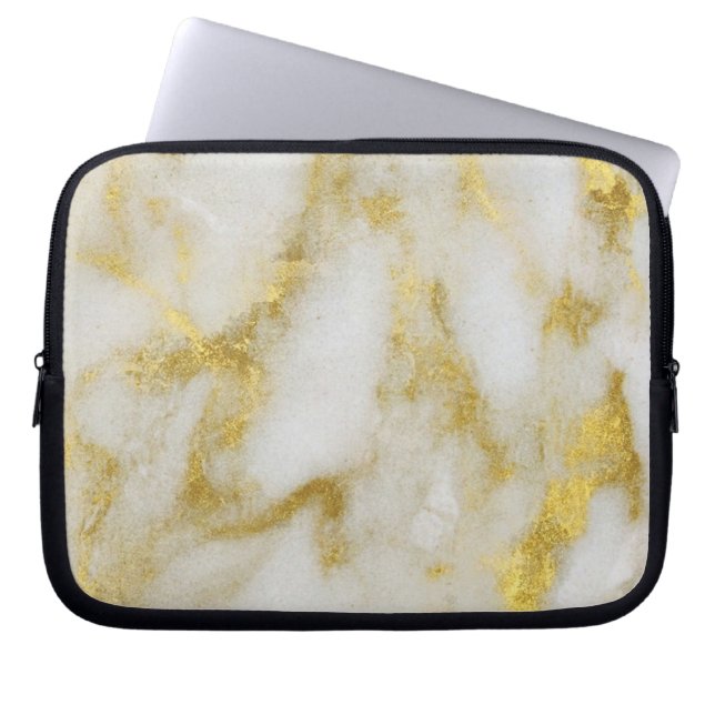 Marble Neoprene Laptop Sleeve 10 inch (Front)