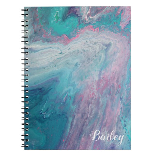 Marble Notebook Blue (Front)