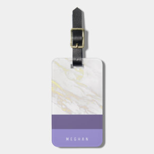 Marble Ombre ⎢Monogram Luggage Tag