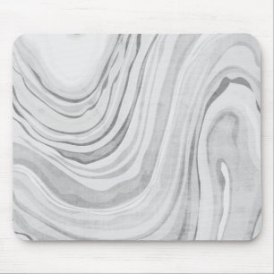 Marble Paper, Grey Mouse Pad