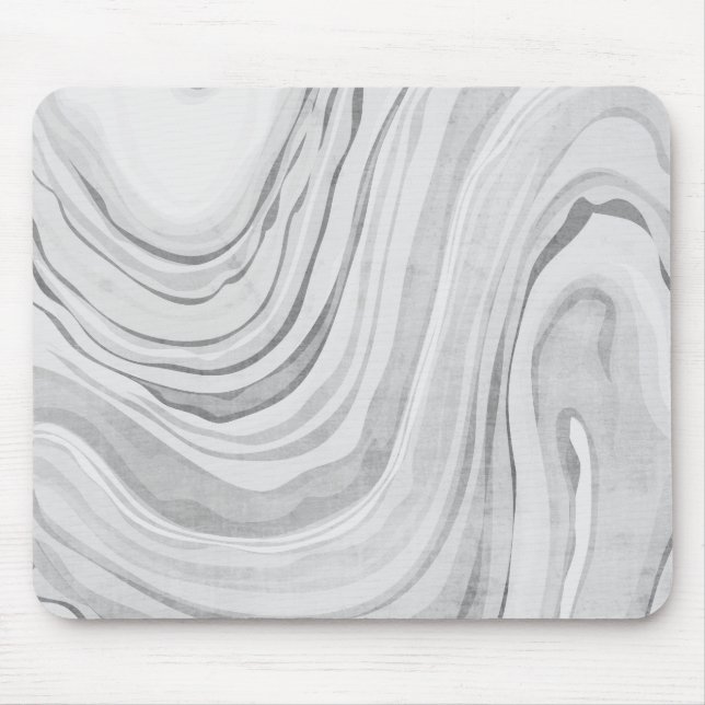 Marble Paper, Grey Mouse Pad (Front)