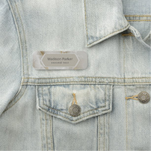 Marble Pastel  Name Tag