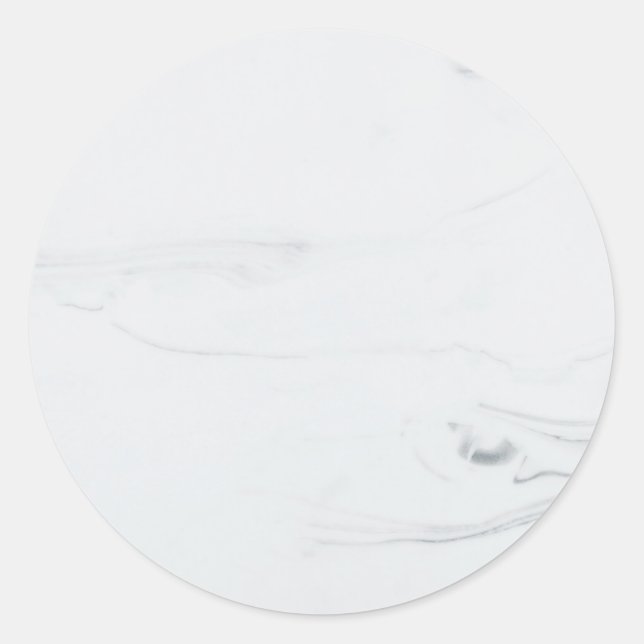 Marble Pastel Stone Texture Classic Round Stickers (Front)