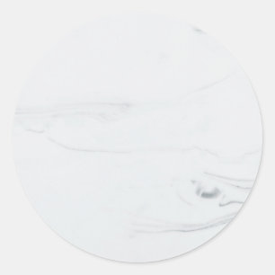 Marble Pastel Stone Texture Classic Round Stickers