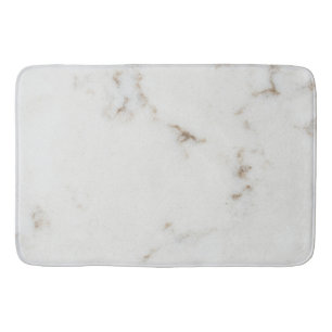 Marble Pastel Stone Texture Glitter Watercolor Bath Mat