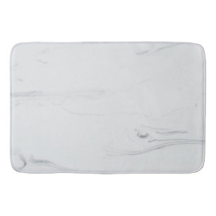 Marble Pastel Stone Texture Glitter Watercolor Bath Mat