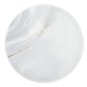 Marble Pastel Stone Texture Glitter Watercolor Ceramic Knob