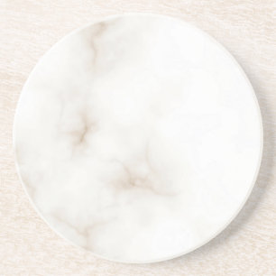 Marble Pastel Stone Texture Glitter Watercolor Coaster