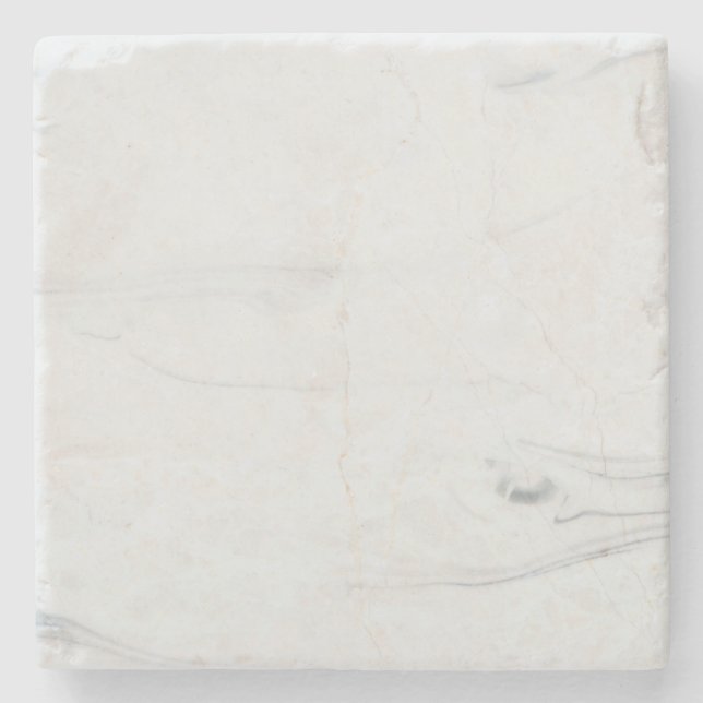 Marble Pastel Stone Texture Glitter Watercolor Coaster (Front)