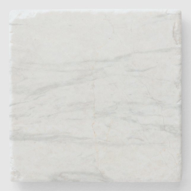 Marble Pastel Stone Texture Glitter Watercolor Coaster (Front)